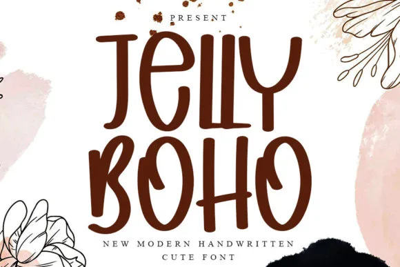 Jelly Boho Font Jelly Boho Font Poster 1