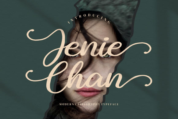 Jenie Chan Font Poster 1