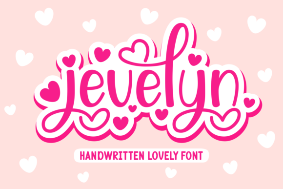 Jevelyn Font Poster 1