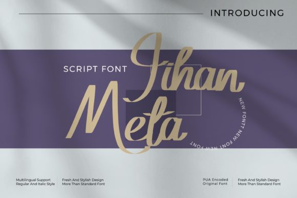 Jihan Meta Font Poster 1