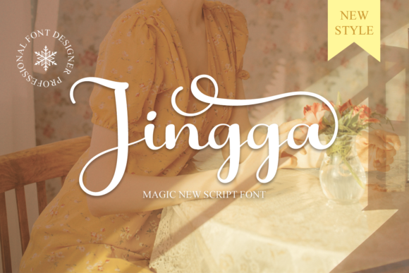 Jingga Font Poster 1