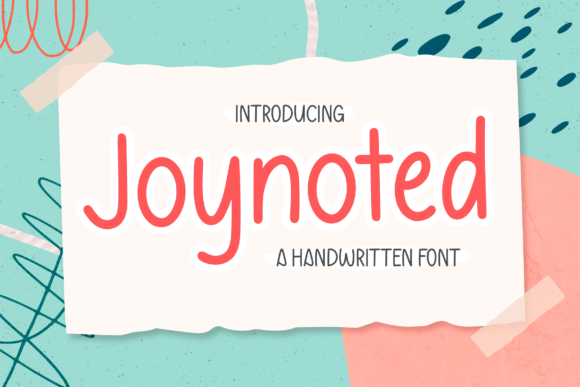Joynoted Font Poster 1