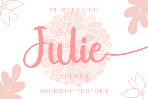 Julie Font Julie Font Poster 1