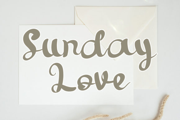 July Font Poster 3