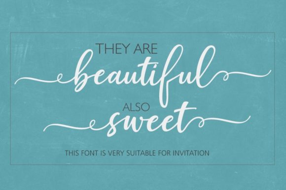 Just Beauty Font Poster 3