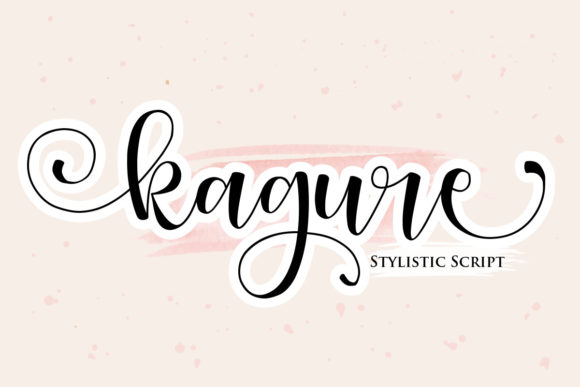 Kagure Font Poster 1