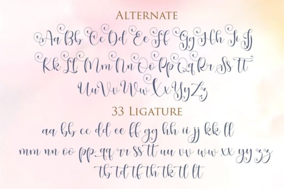 Kagure Font Poster 3