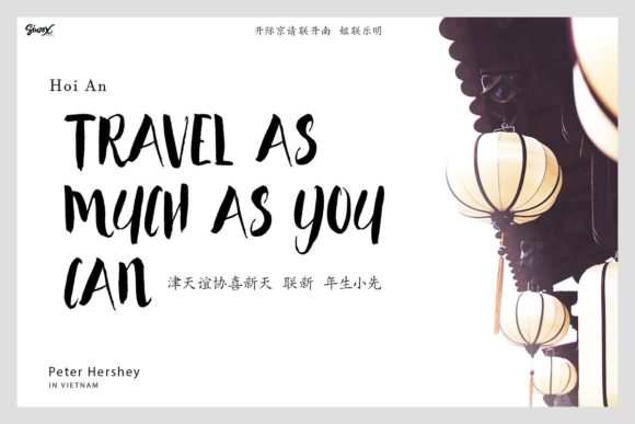 Kaizoku Font Poster 3