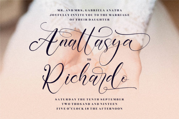 Kalindaty Alintaria Font Poster 3