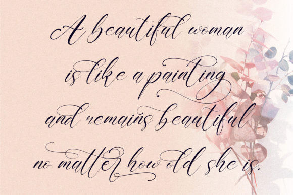 Kalindaty Alintaria Font Poster 8