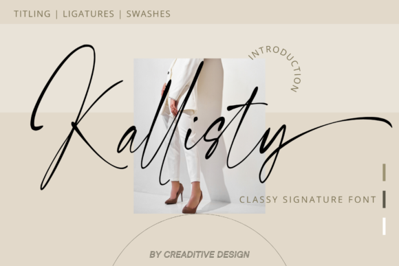 Kallisty Font Poster 1