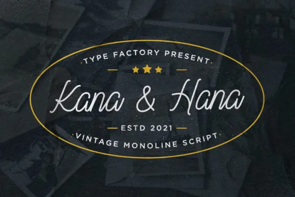 Kana & Hana Font Poster 1