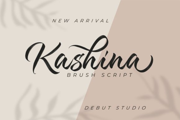 Kashina Script Font Poster 1