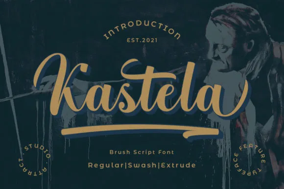 Kastela Font Kastela Font Poster 1