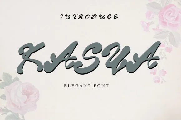 Kasya Font Kasya Font Poster 1