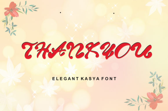 Kasya Font Poster 3