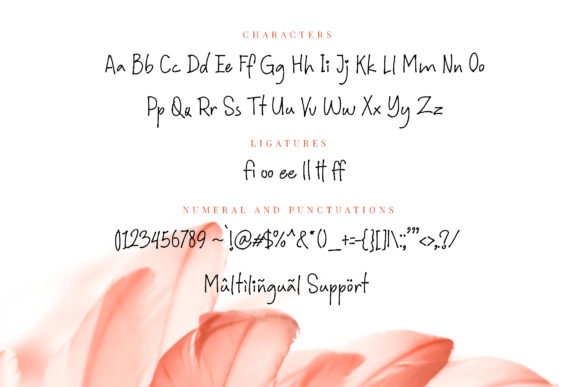Katherin Loves Dance Font Poster 2