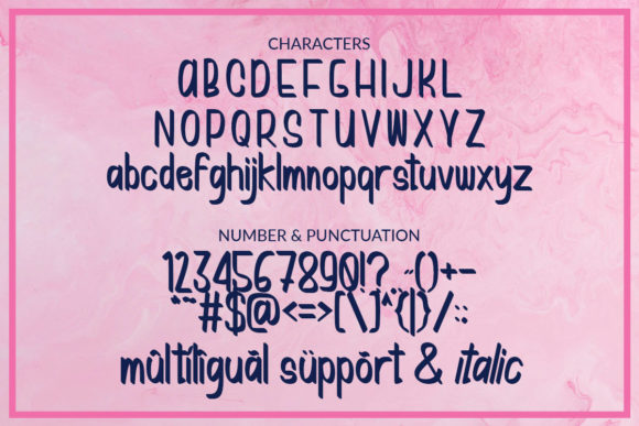 Kattine Font Poster 2