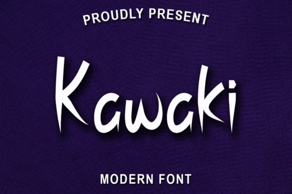 Kawaki Font Poster 1