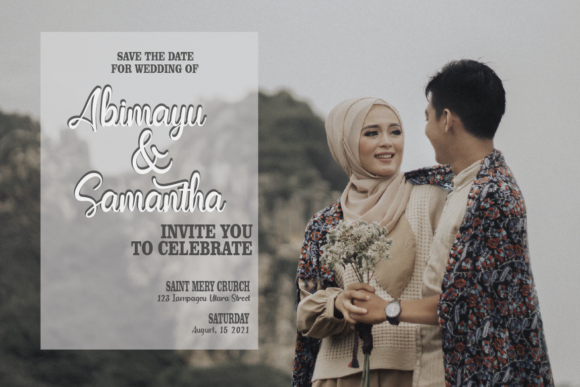 Kemabluk Font Poster 7
