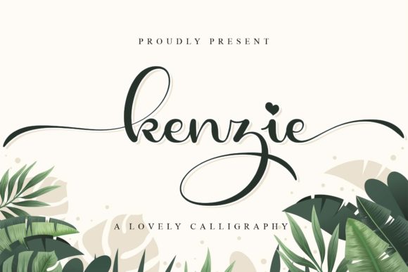 Kenzie Font Poster 1