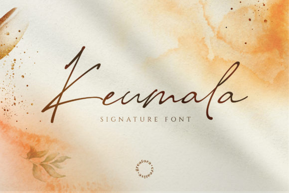 Keumala Font Poster 1