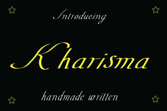 Kharisma Font