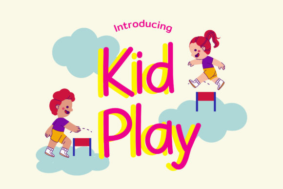 Kid Play Font Poster 1