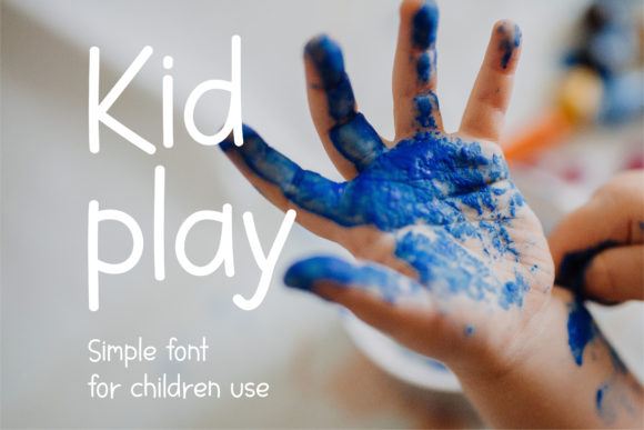 Kid Play Font Poster 3
