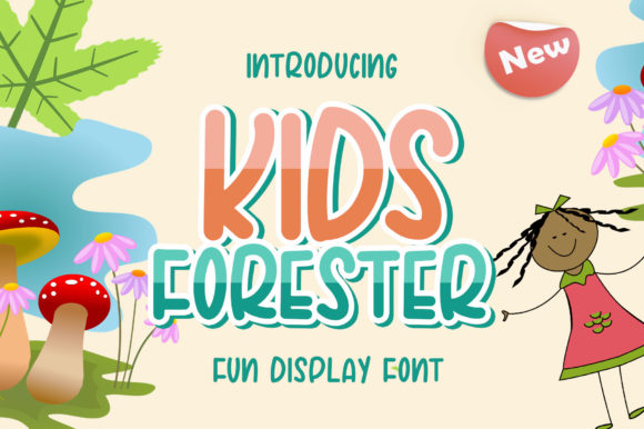 Kids Forester Font Poster 1