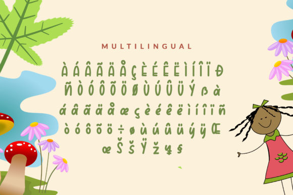 Kids Forester Font Poster 9