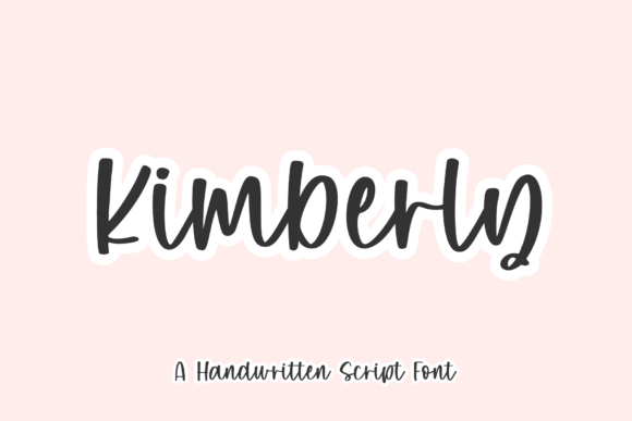 Kimberly Font Poster 1