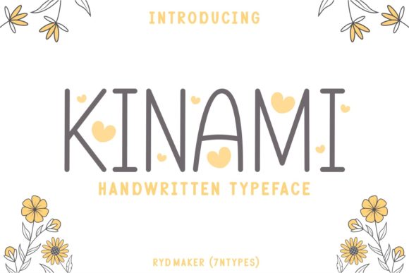 Kinami Font Poster 1