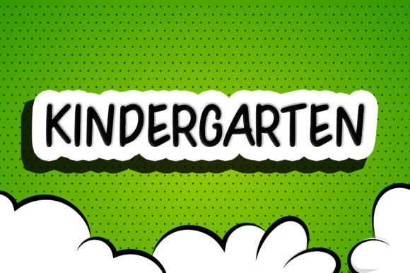 Kindergarten Font