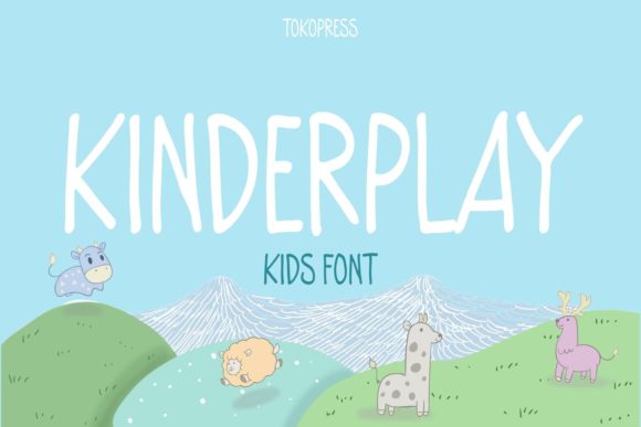 Kinderplay Font Poster 1
