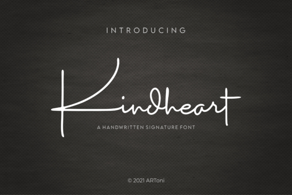 Kindheart Font Poster 1