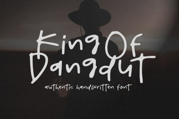 King of Dangdut Font Poster 1