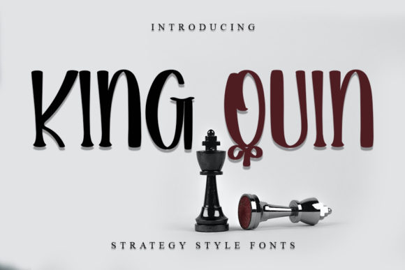 King Quin Font Poster 1