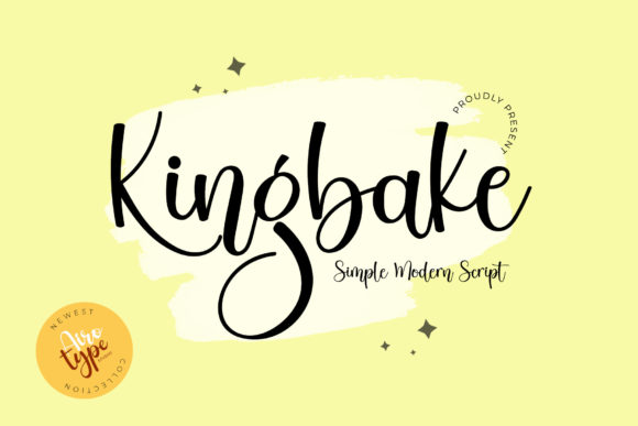 Kingbake Font Poster 1