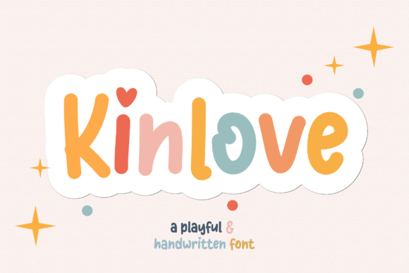 Kinlove Font Poster 1