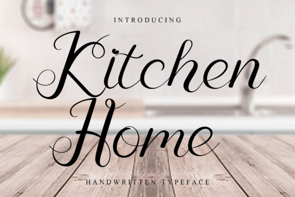 Kitchen Home Font