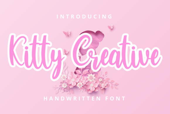 Kitty Creative Font Poster 1