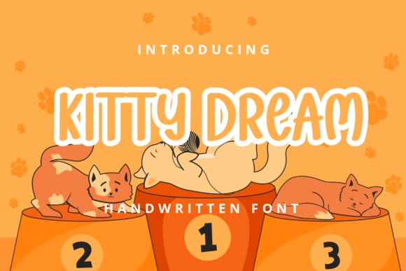 Kitty Dream Font Poster 1