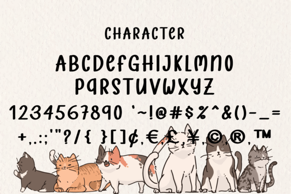 Kitty Dream Font Poster 4