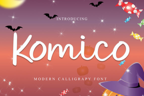 Komico Font Poster 1