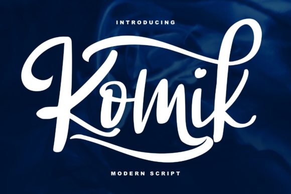 Komik Script Font