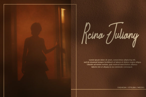 Komonesia Signature Font Poster 7