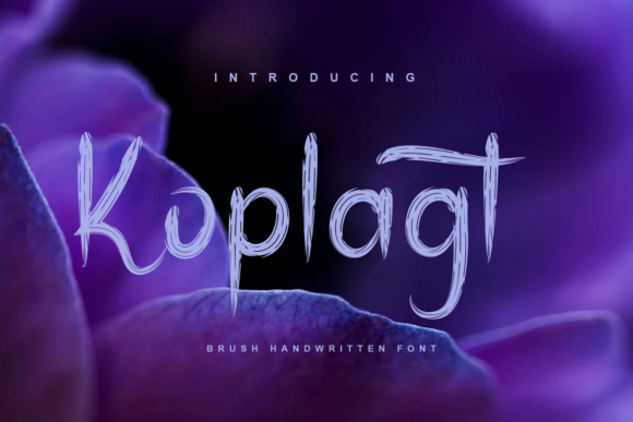 Koplagt Font Poster 1