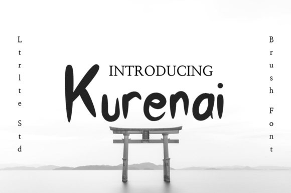 Kurenai Font Poster 1