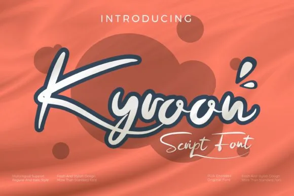 Kyroon Font Kyroon Font Poster 1